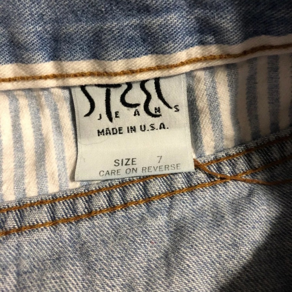 Steel Size 7 vintage high waist shorts